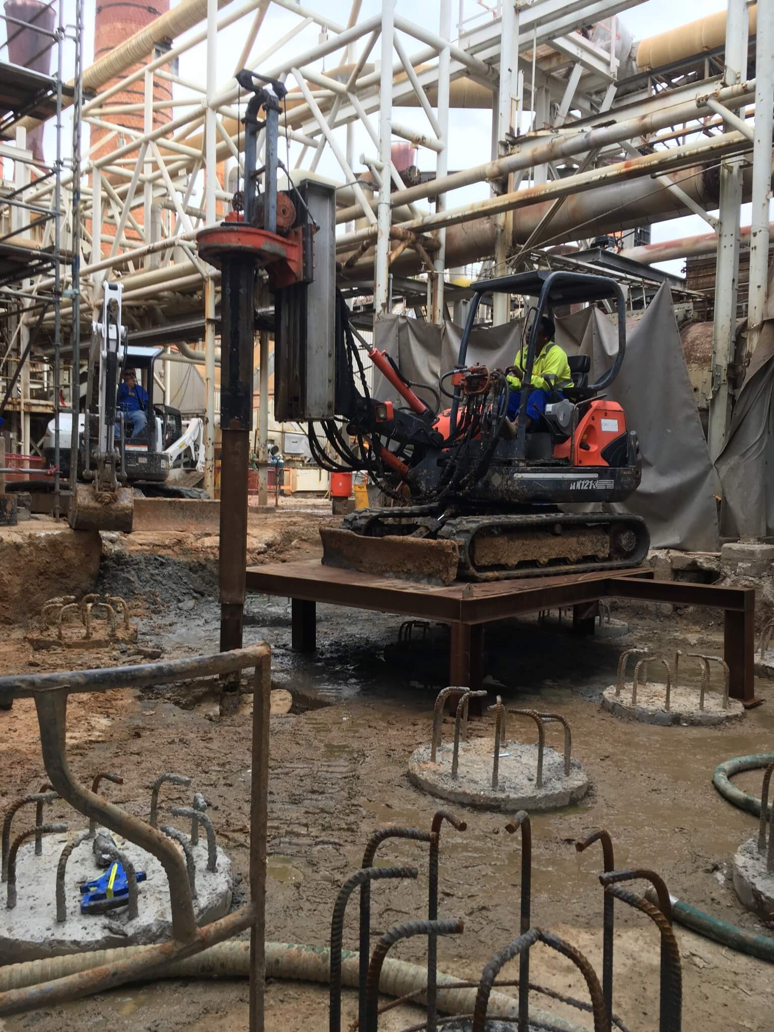 CITGO Petroleum – Limited Access Drilled Shafts