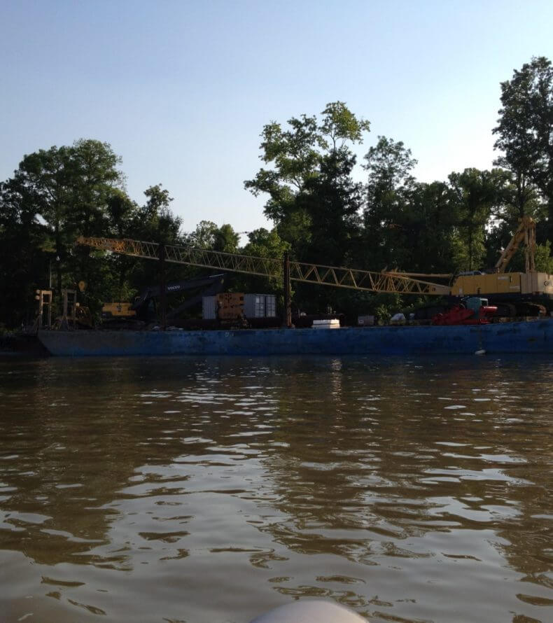 Dock Protection Wall Repairs & Debris Removal